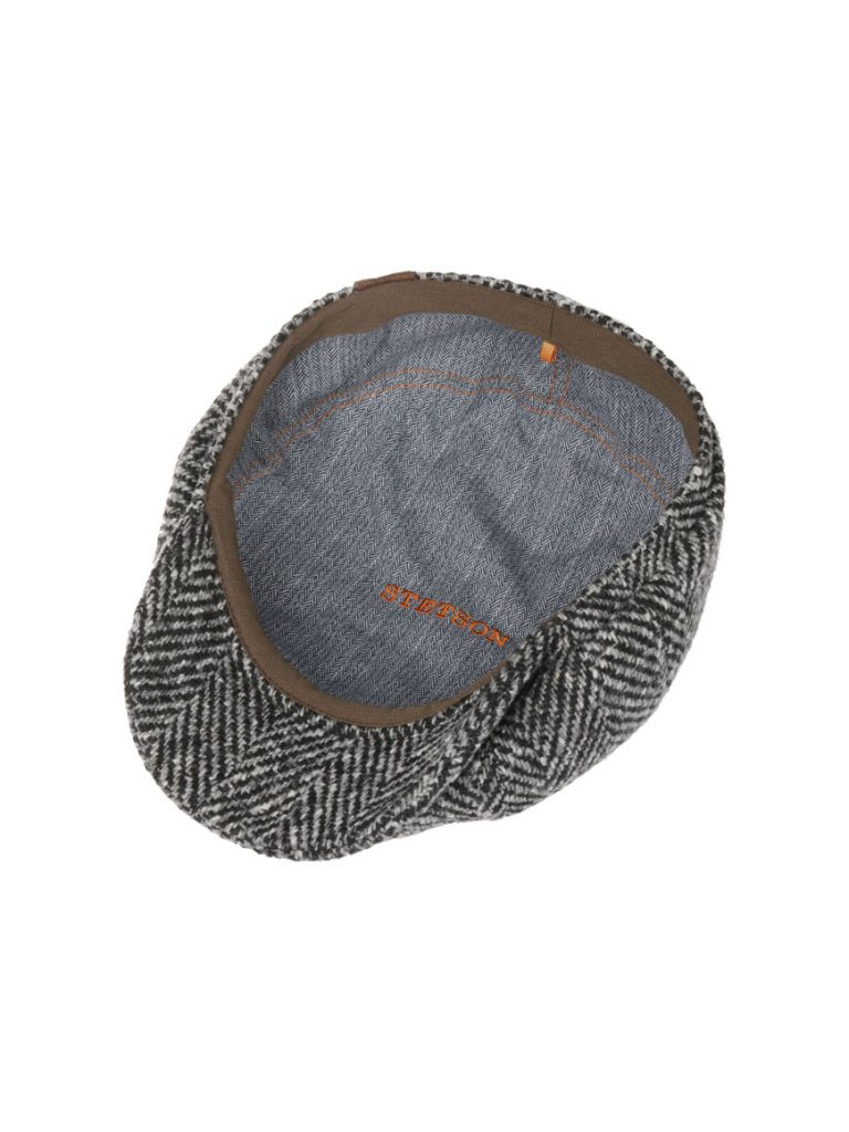 STETSON Hatteras Herringbone Cap - The Italian Heritage