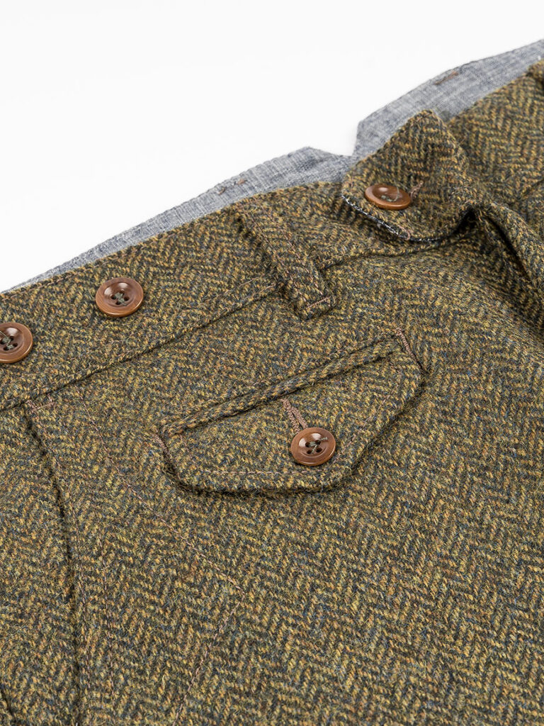 Captain Santors | Chino Trousers Herringbone - The Italian Heritage