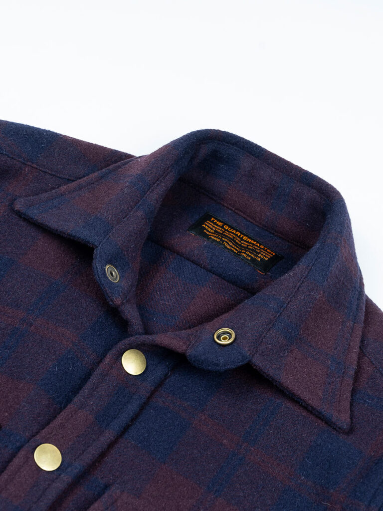 The Quartermaster TQM Plaid Overshirt - The Italian Heritage