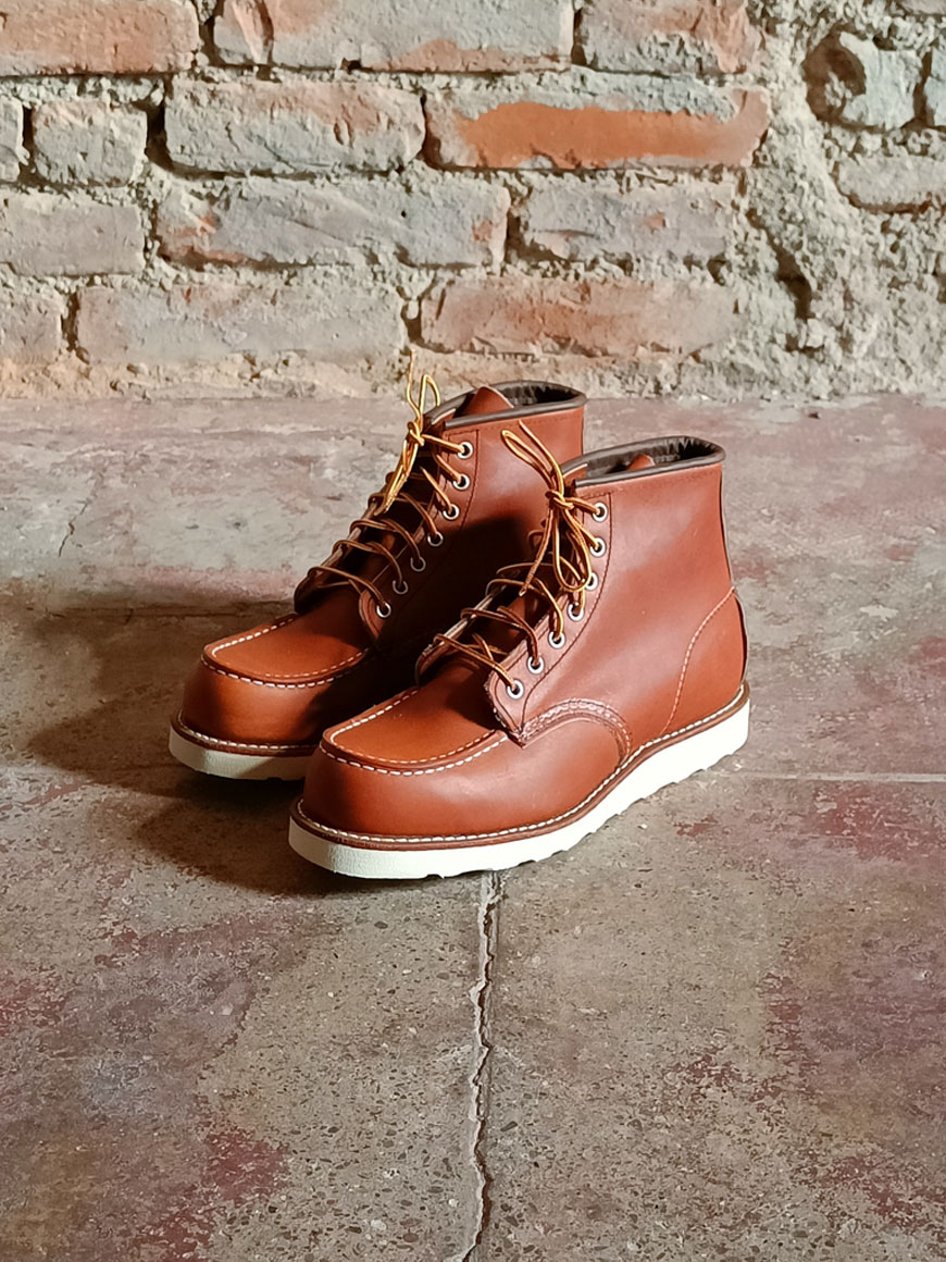 Red Wing Moc Toe 875 The Italian Heritage