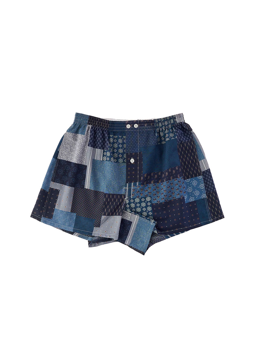 ANONYMOUS ISM  Vintage Patchworks Boxers - The Italian Heritage